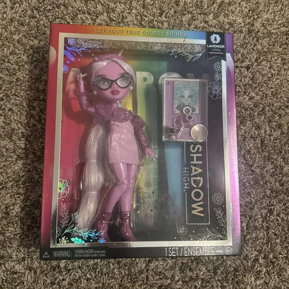 Rainbow High Shadow High Lavender Lynn Purple Fashion Doll Outfit & Accessories